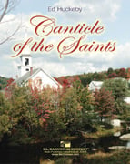 Canticle of the Saints Concert Band sheet music cover
